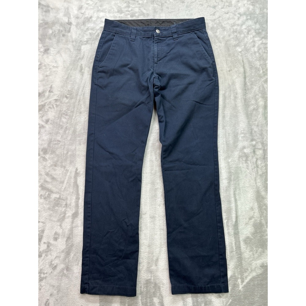 Mens Volcom Frickin Modern Khakis Mens Sz 30x32 Blue Skate Grunge Surf Beach Guy